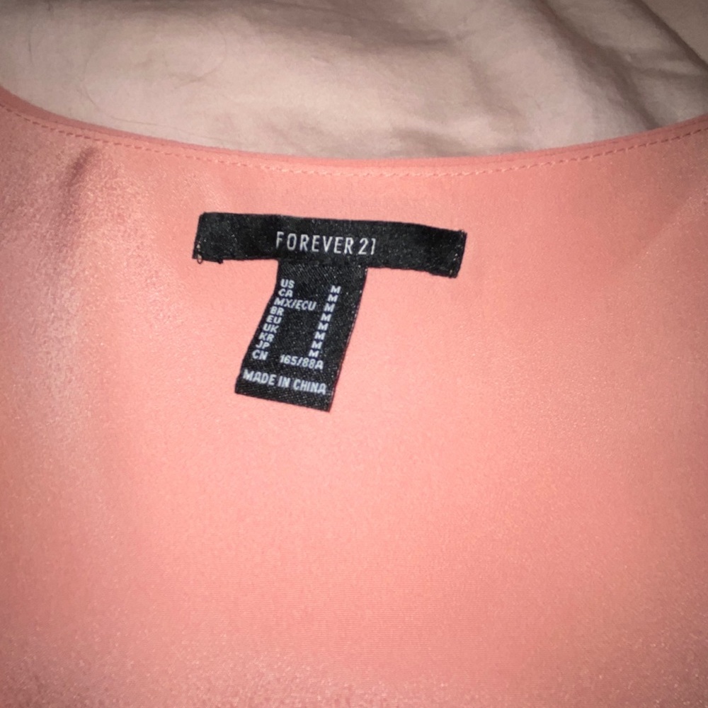 Forever 21 || pink buttoned dress - Picture 3 of 3